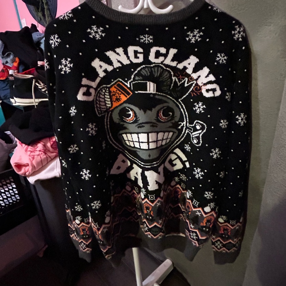 Call of Duty Black Winter Sweater